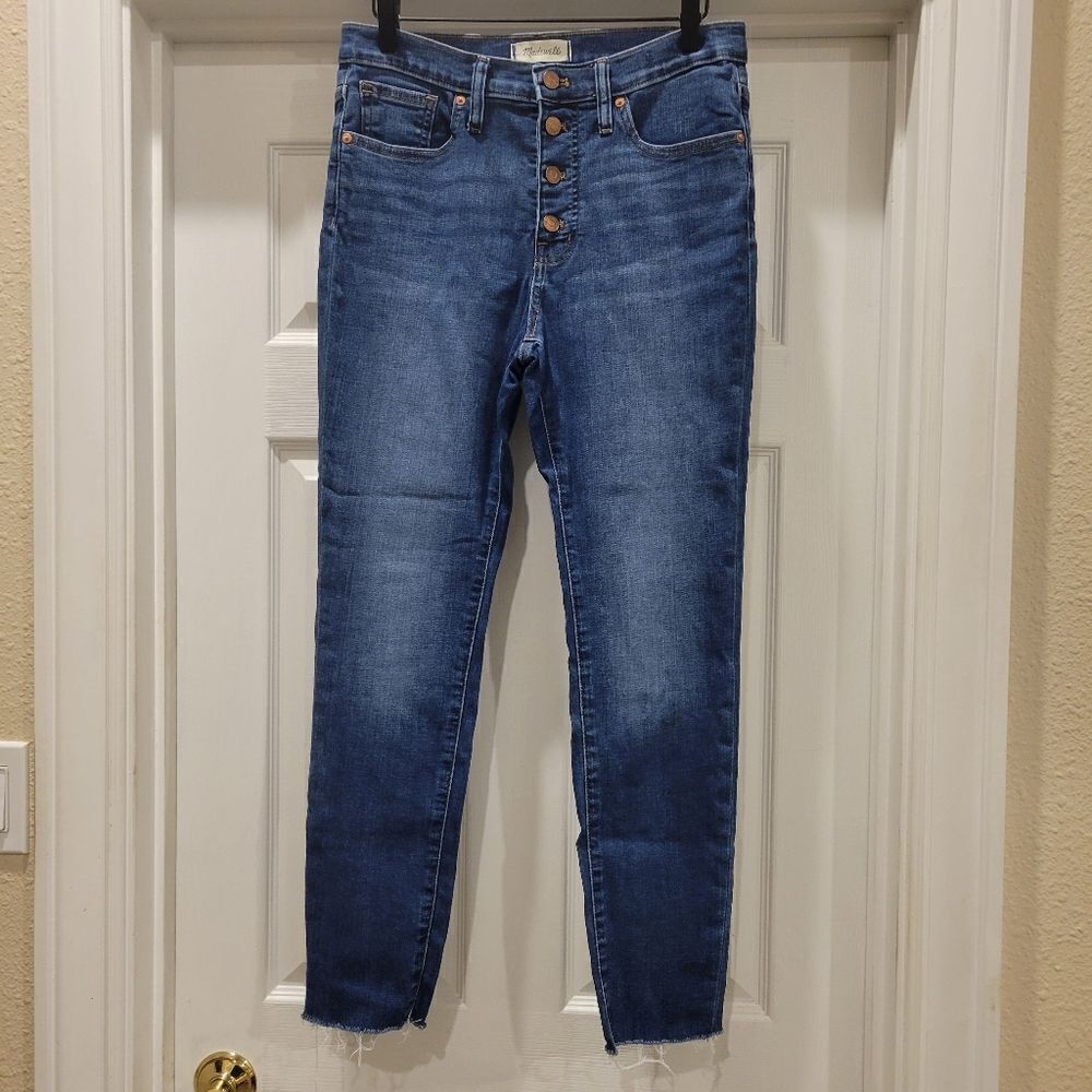 Madewell 9" Mid-Rise Skinny, size 29